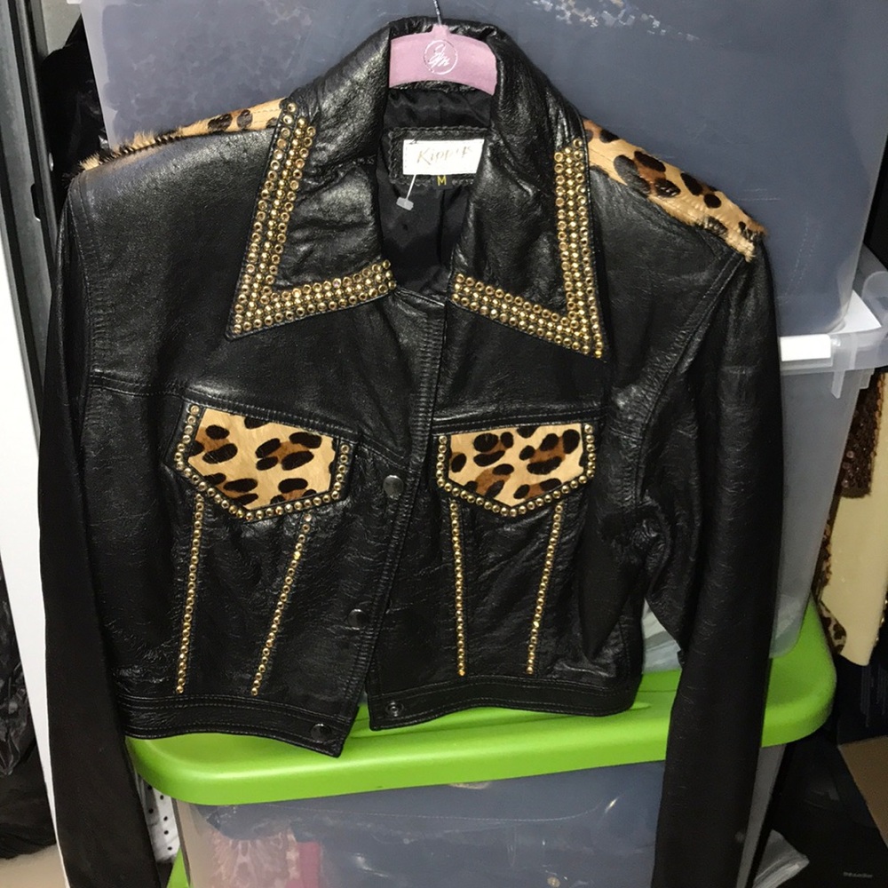 Leather jacket